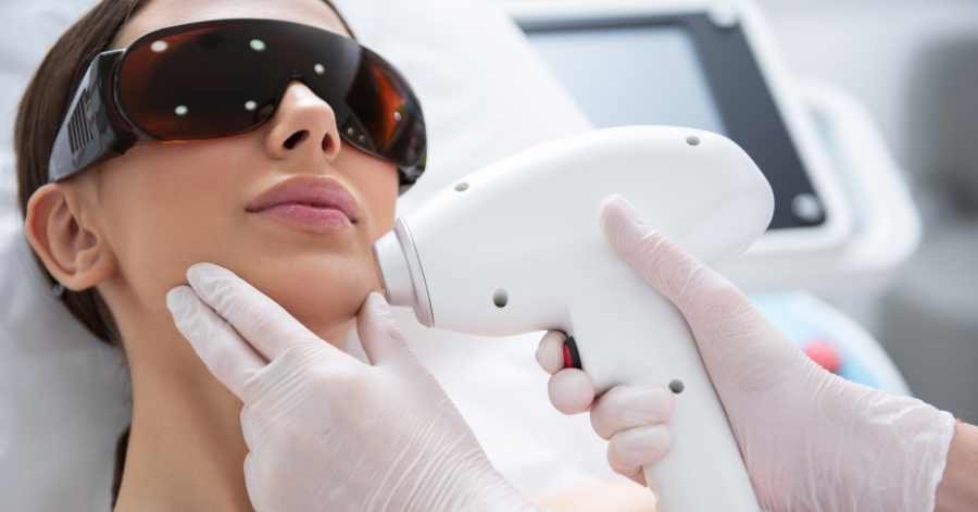 laser-hair-removal treatment process