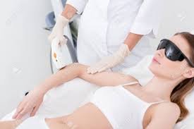 Full-arms-laser-treatment