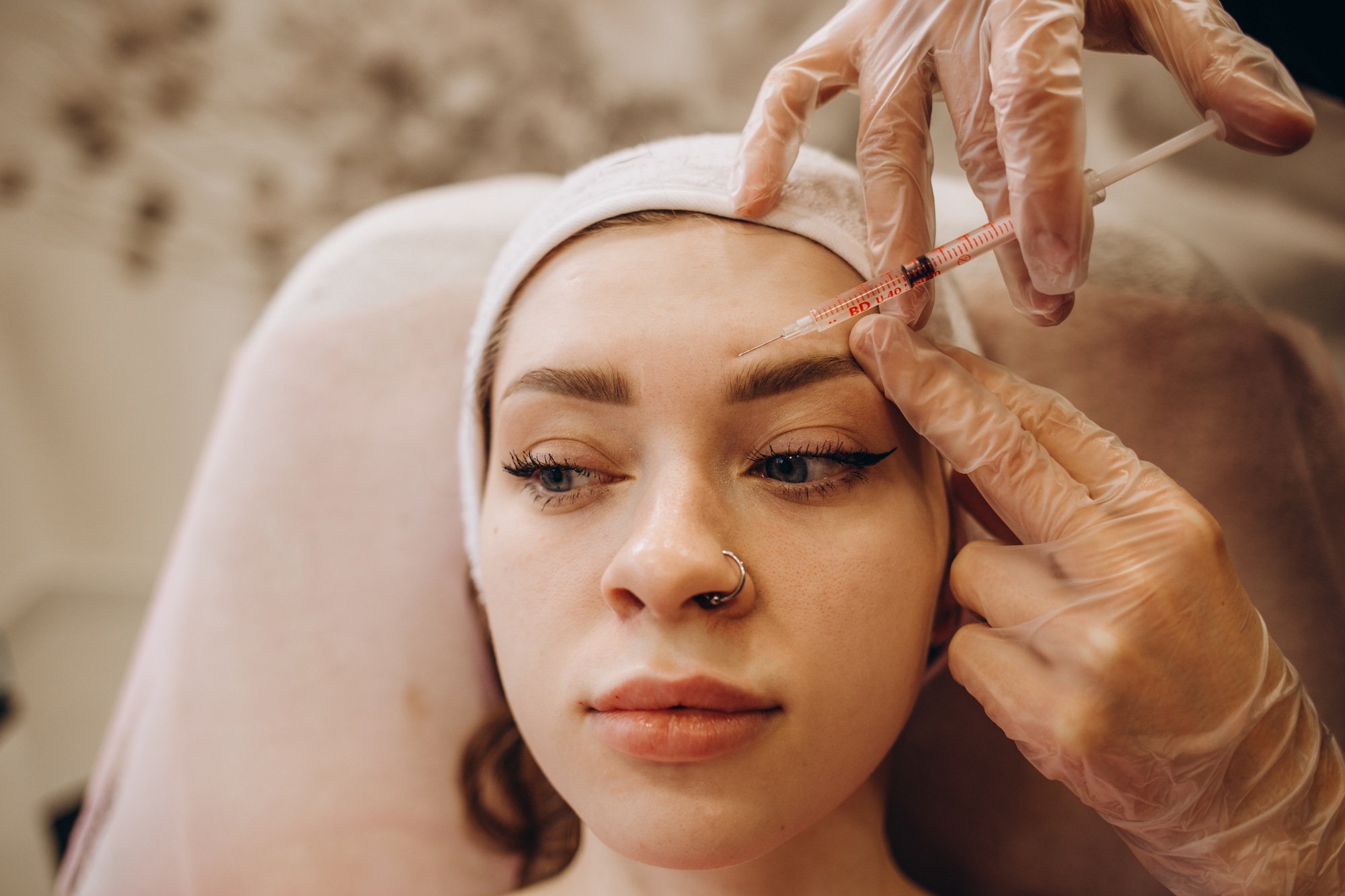 Upper face Botox in Multan for forehead and eye lines